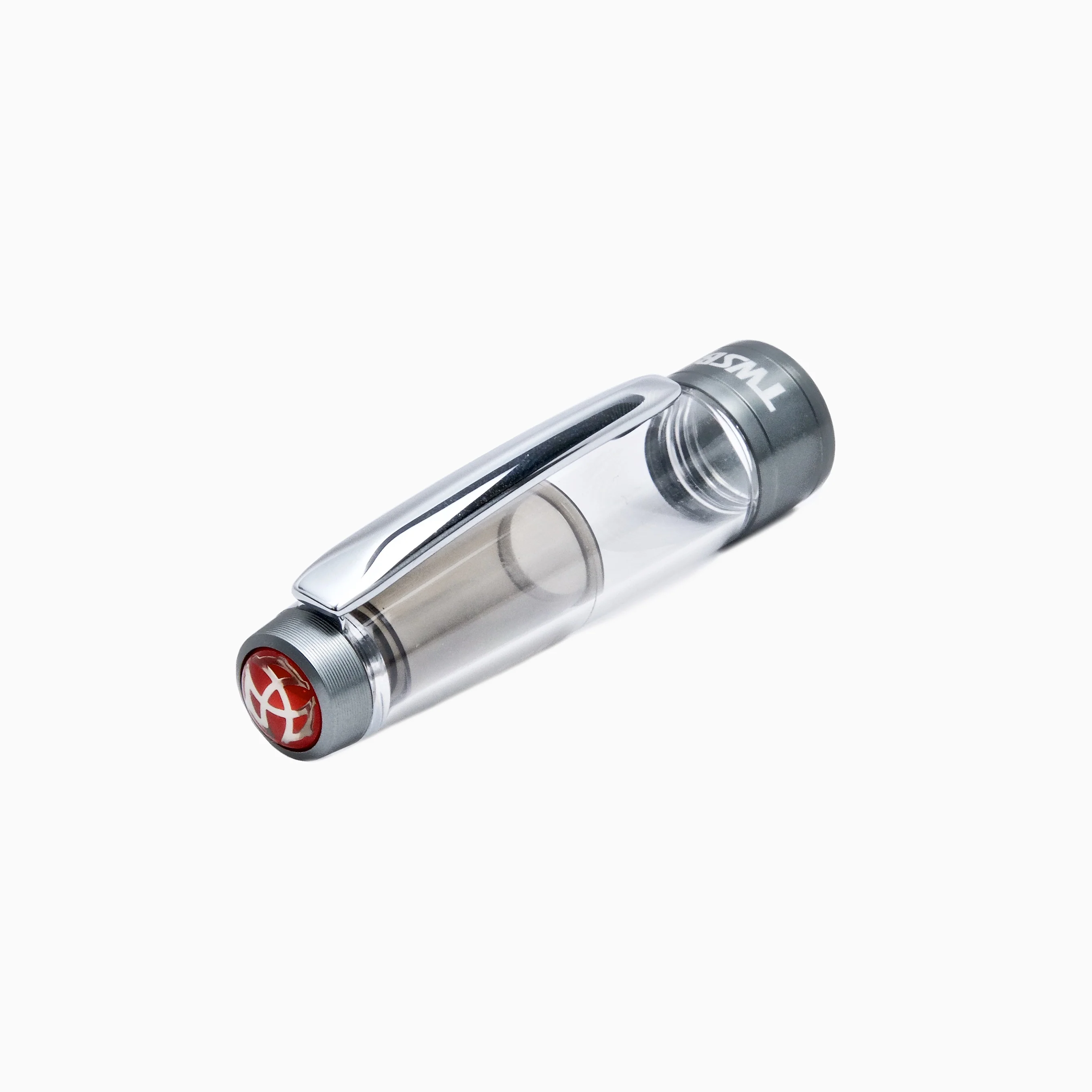 TWSBI Diamond 580ALR Nickel Gray Fountain Pen - Image 3
