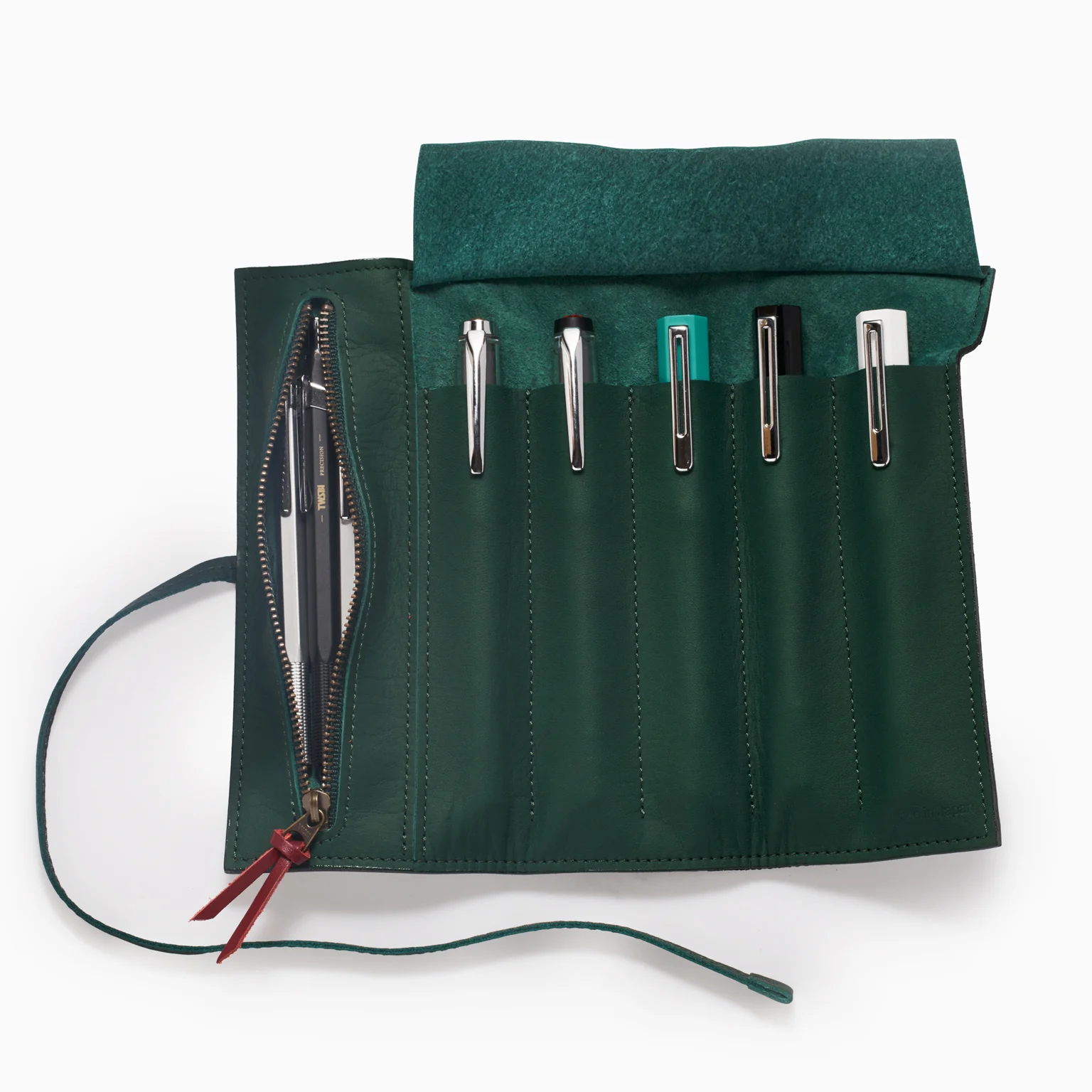 TWSBI Leather Roll Case Forrest Green - Image 10