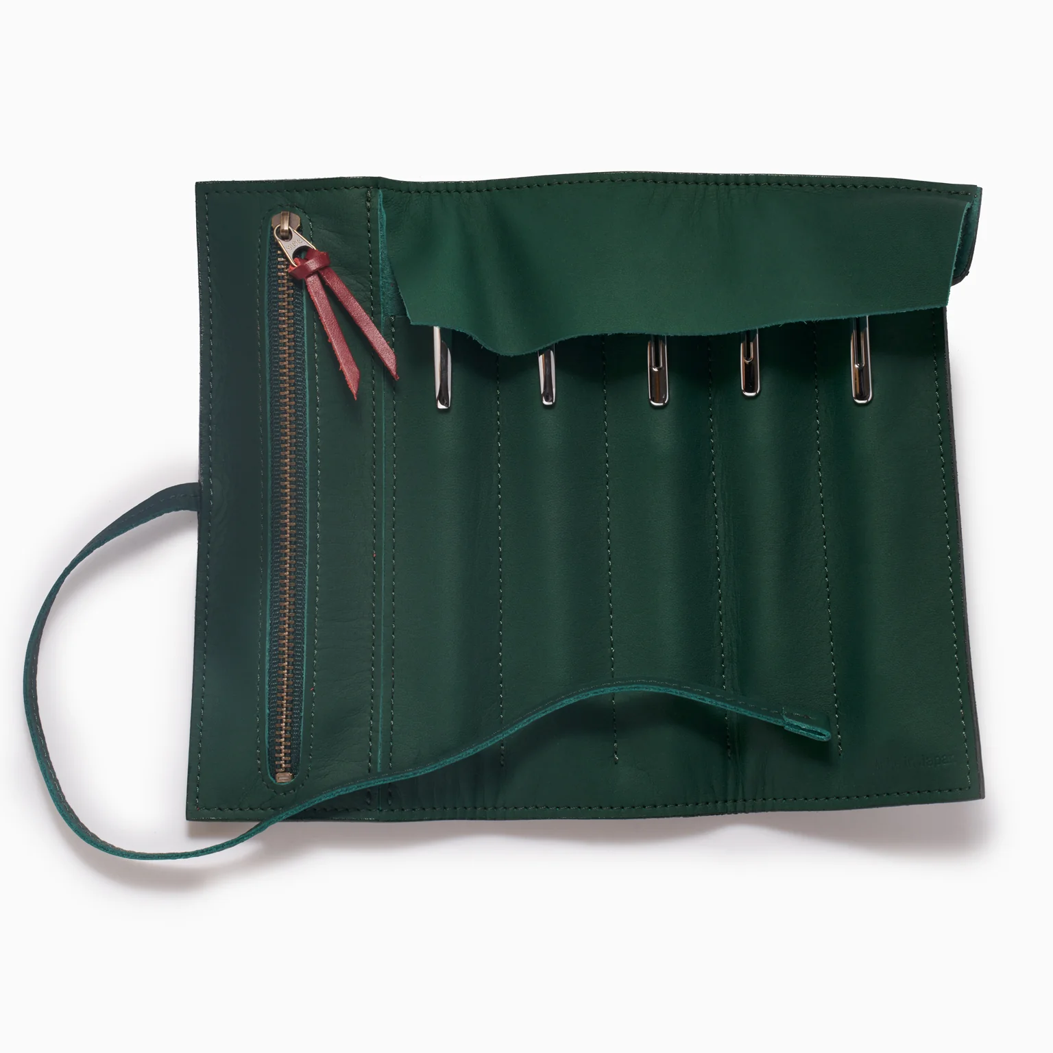 TWSBI Leather Roll Case Forrest Green - Image 7