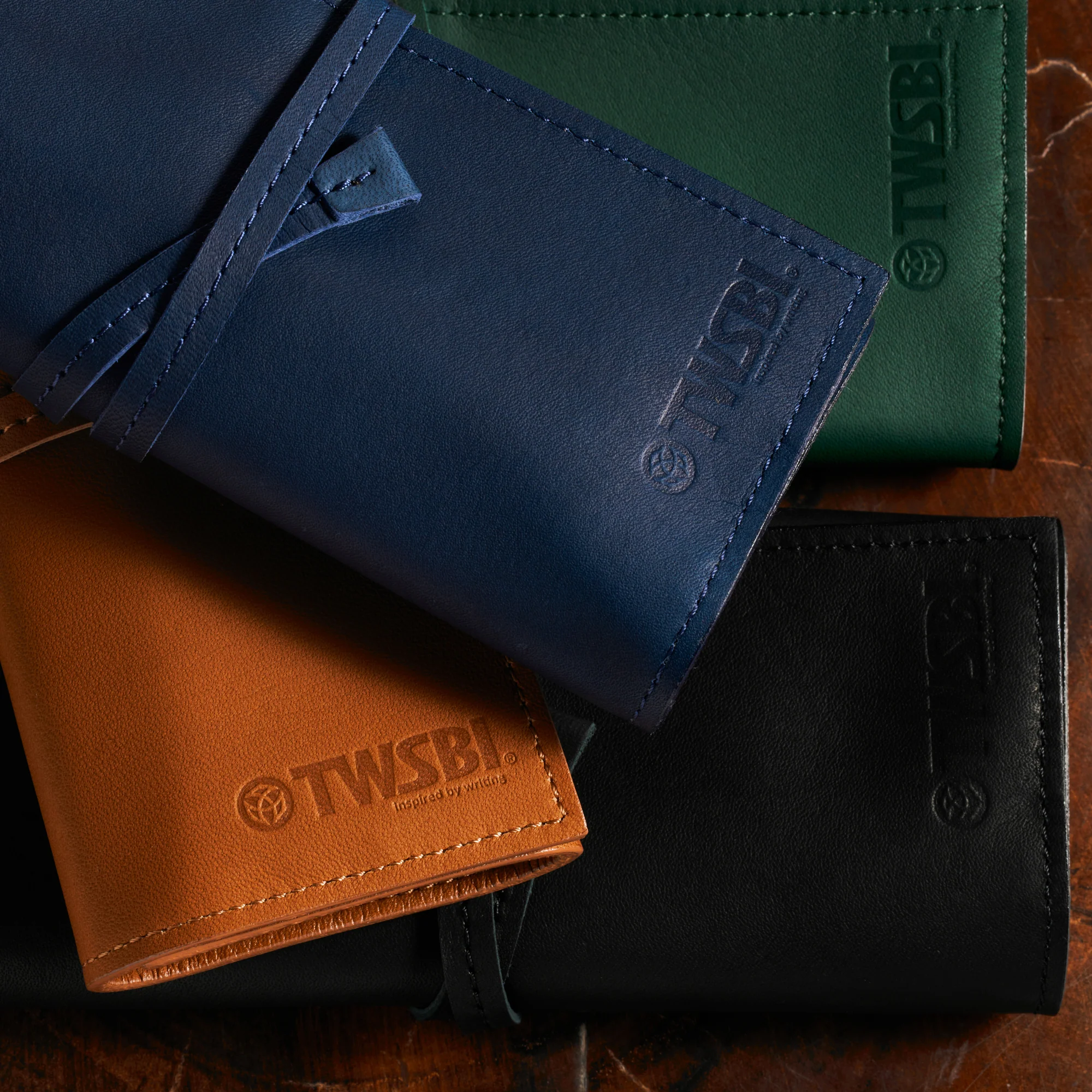 TWSBI Leather Roll Case Midnight Blue - Image 13