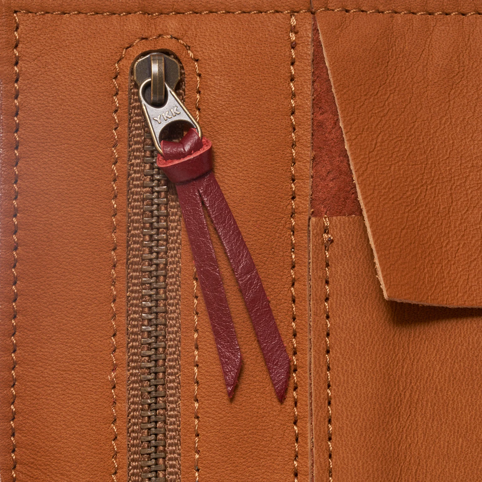 TWSBI Leather Roll Case Tan Brown - Image 3