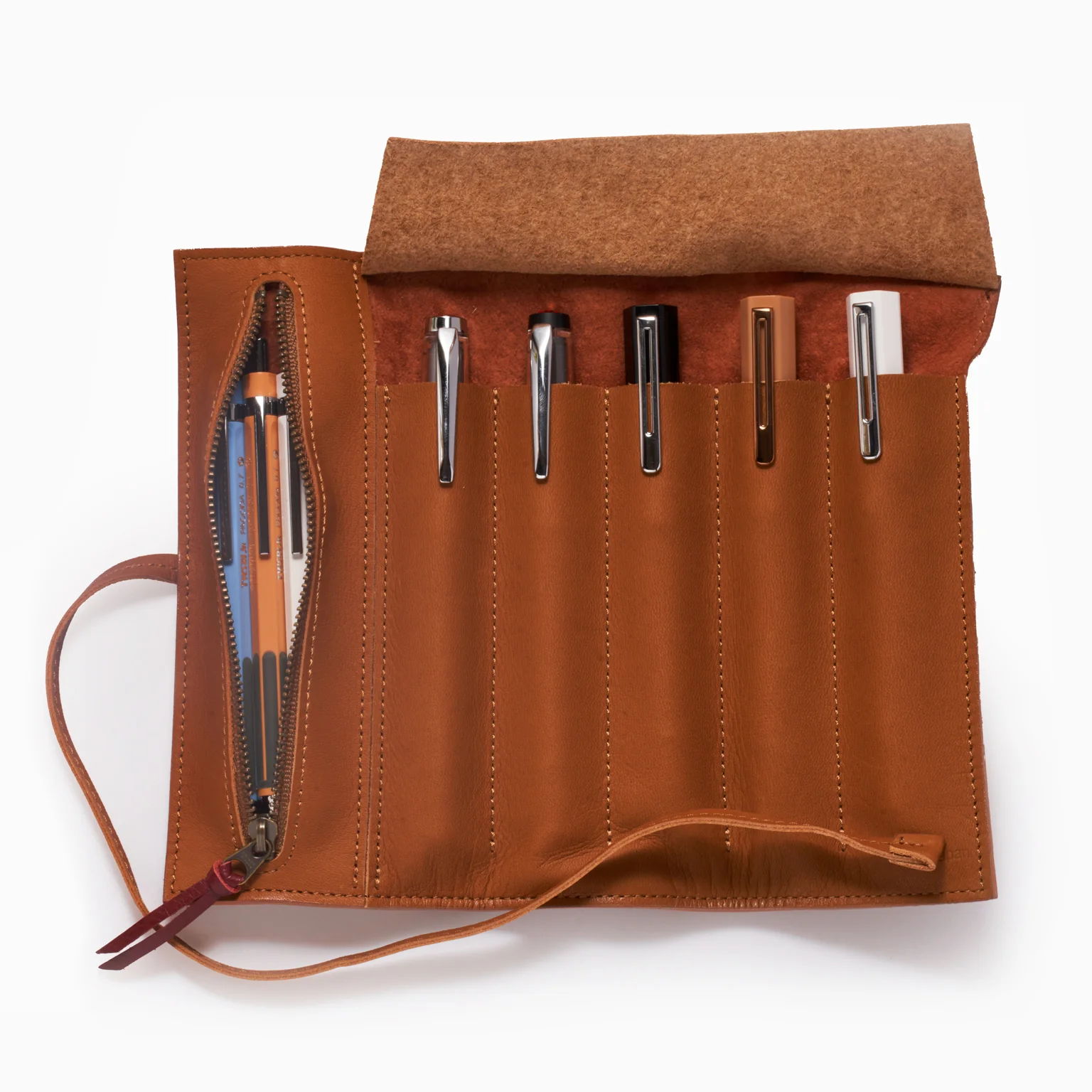 TWSBI Leather Roll Case Tan Brown - Image 9