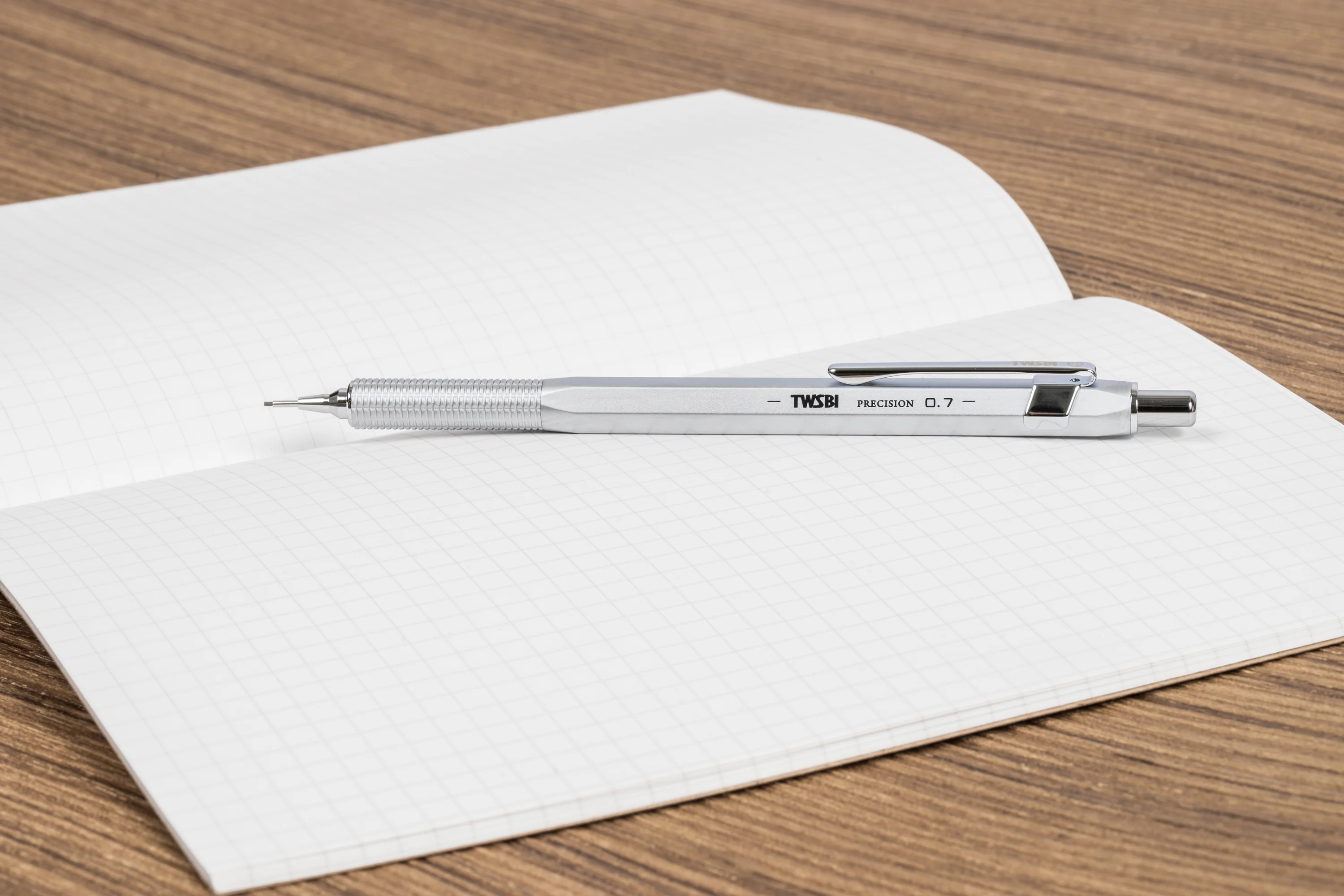 TWSBI Precision Mechanical Pencil Silver - Image 8
